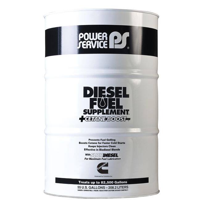 Power Service Diesel Fuel Supplement +Cetane Boost Fuel Additive 55